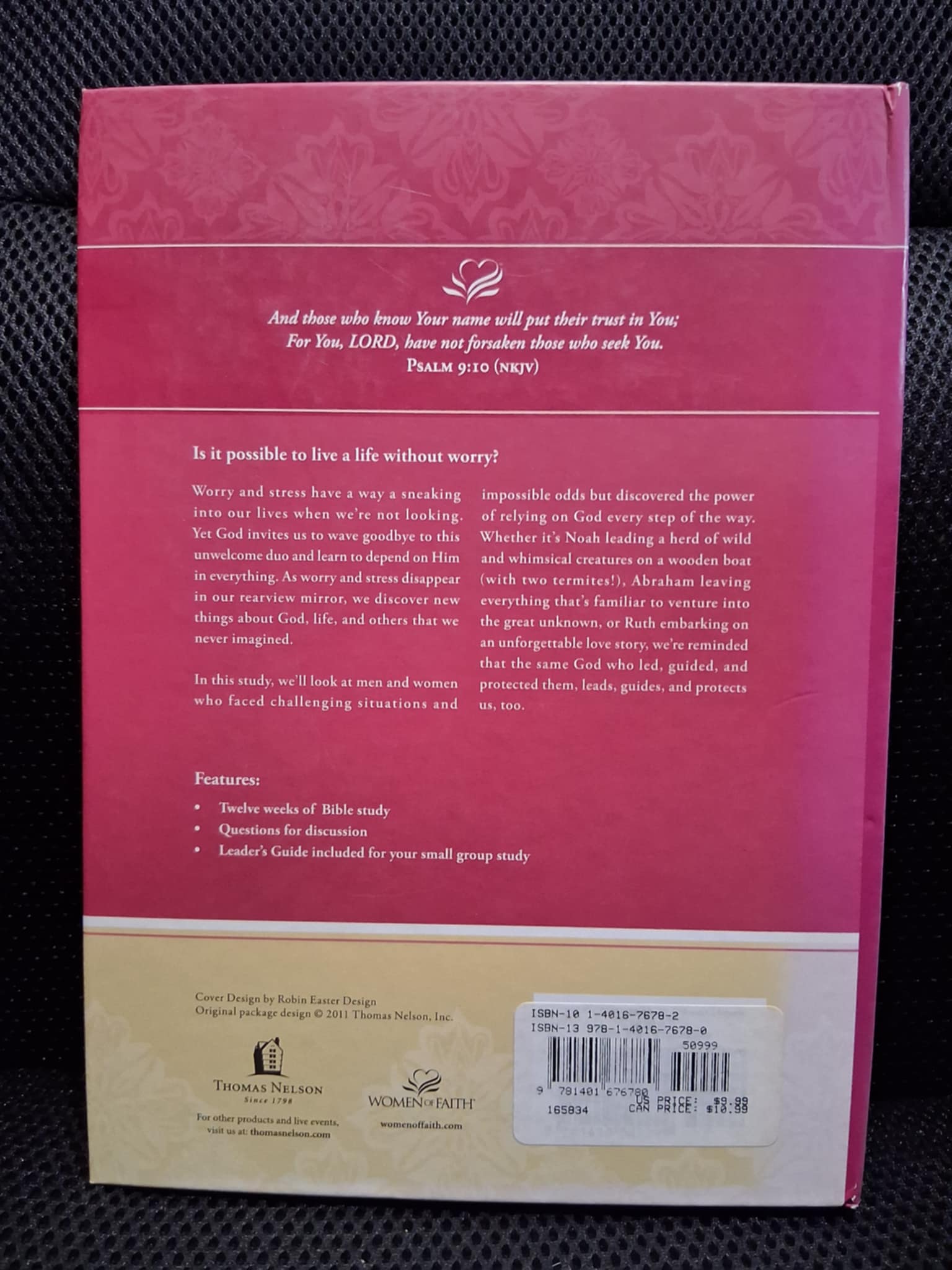 Trusting God: A Life Without Worry - Heaven's Roaring Boutique