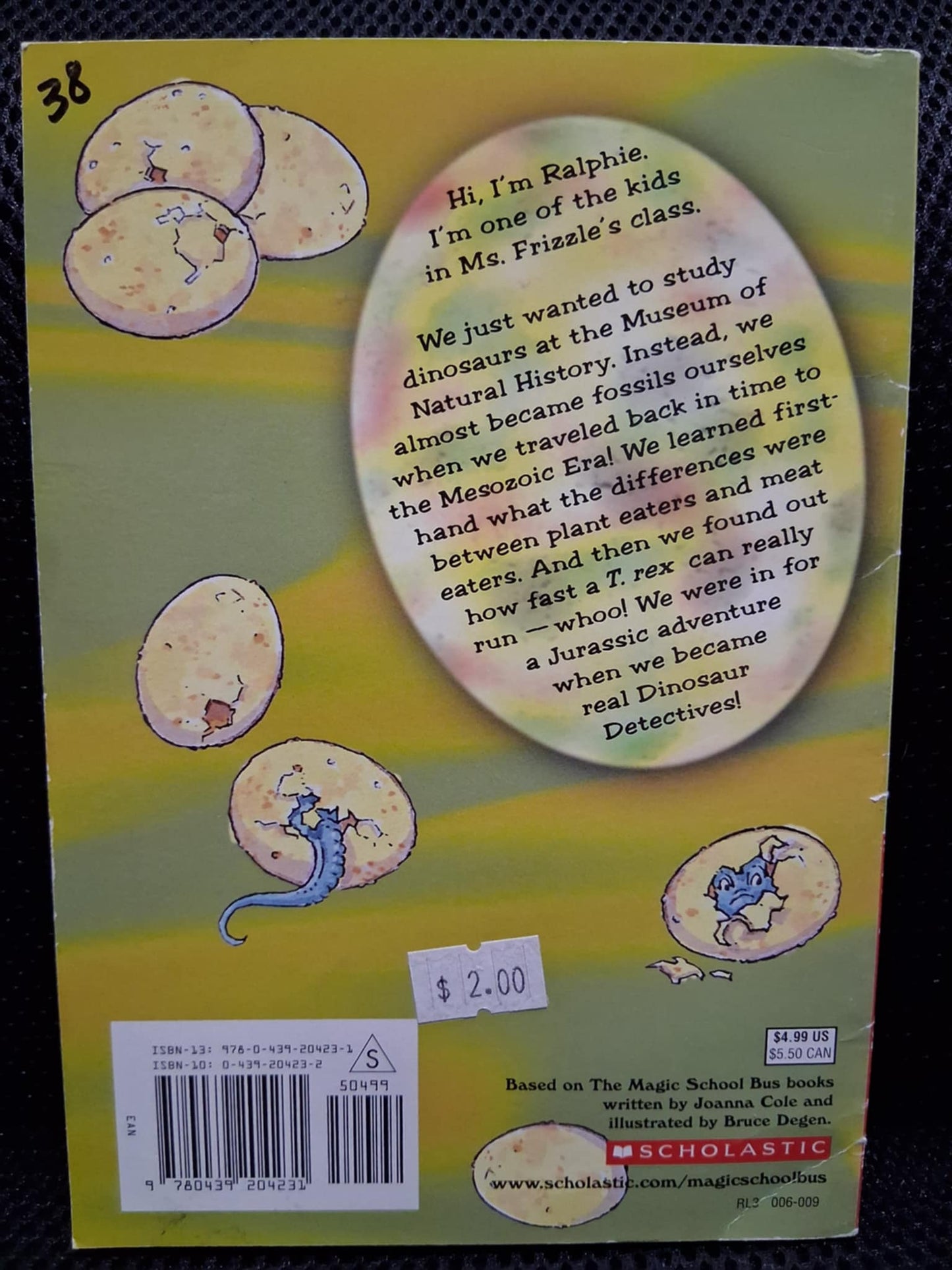 The Magic School Bus Chapter Book #9: Dinosaur Detectives