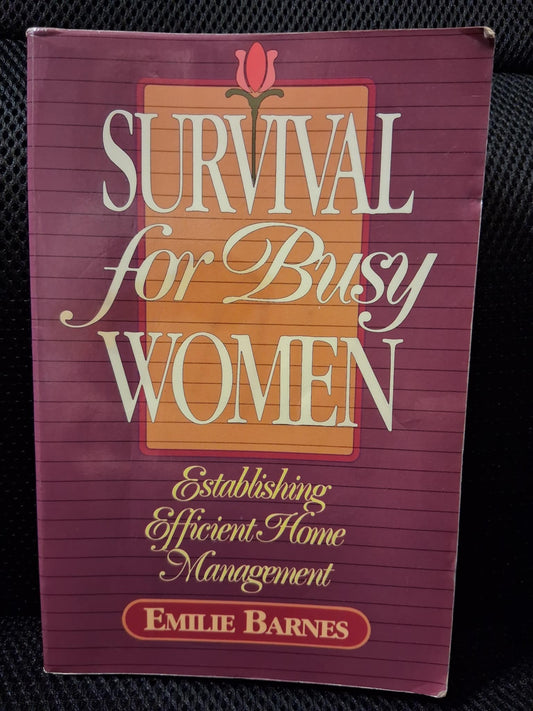 Survival For Busy Women: Establishing Efficient Home Management