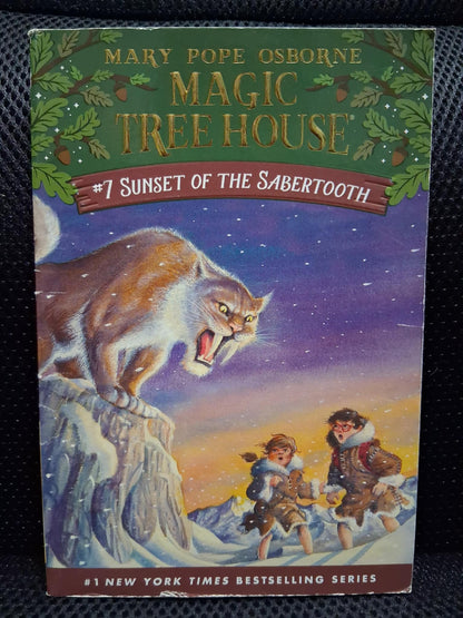 Magic Tree House #7: Sunset Of The Sabertooth - Heaven's Roaring Boutique
