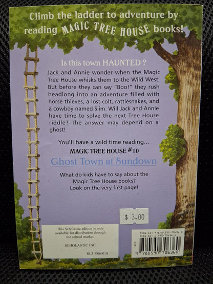 Magic Tree House #10: Ghost Town at Sundown - Heaven's Roaring Boutique