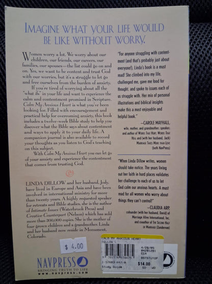 Calm My Anxious Heart: A Woman's Guide To Finding Contentment - Heaven's Roaring Boutique