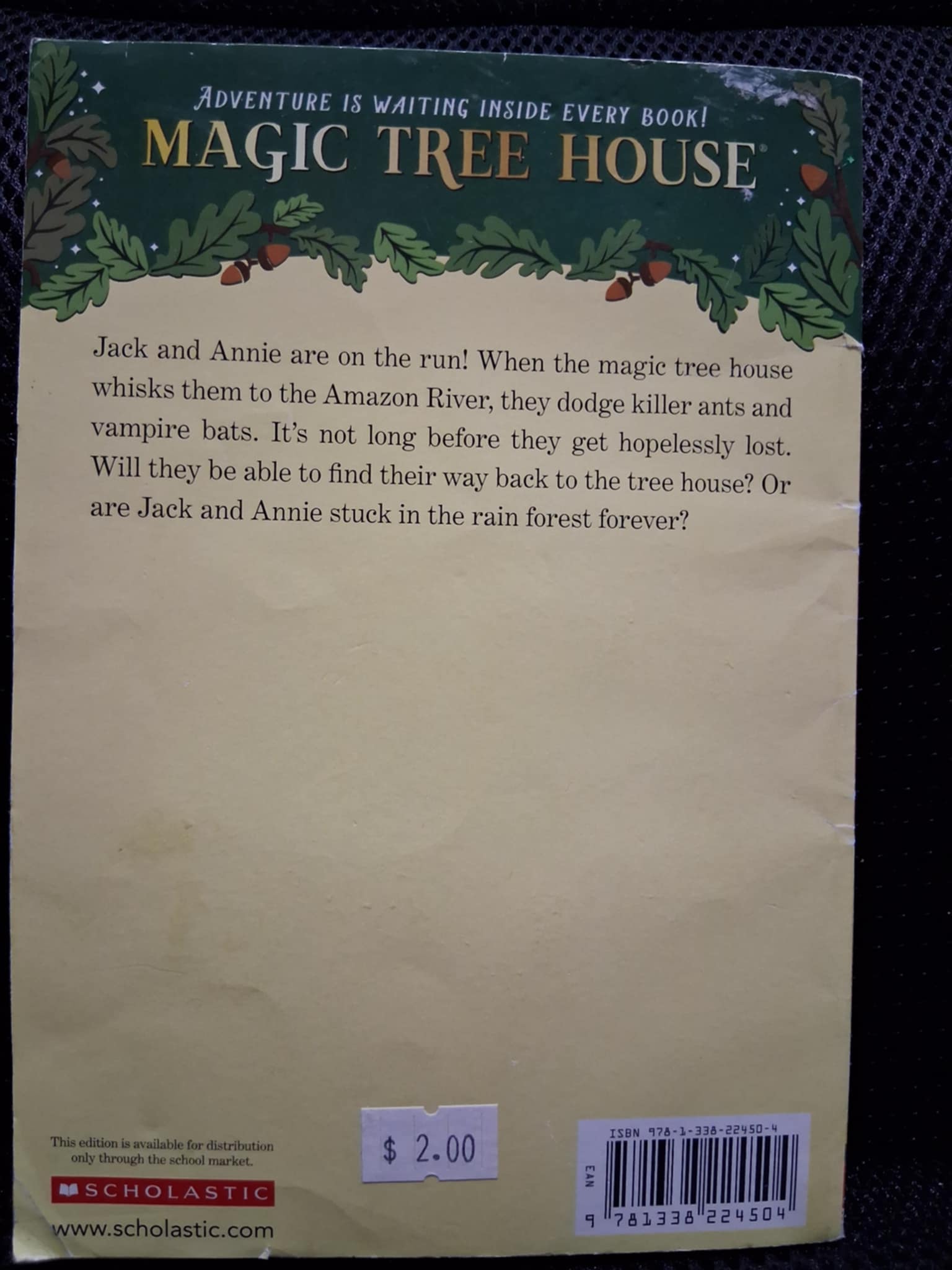 Magic Tree House #6: Afternoon On The Amazon - Heaven's Roaring Boutique