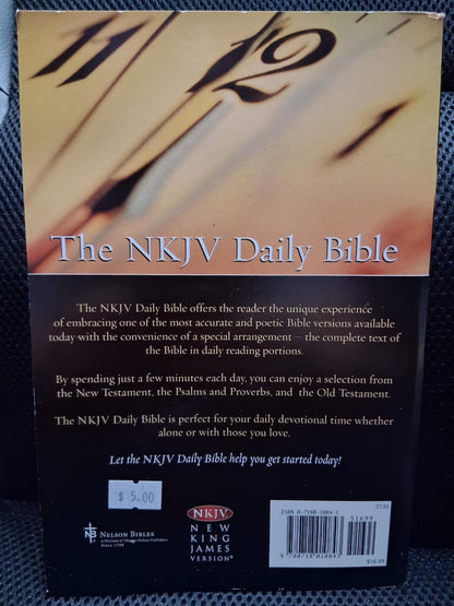 The NKJV Daily Bible: Read The Entire Bible In One Year - Heaven's Roaring Boutique