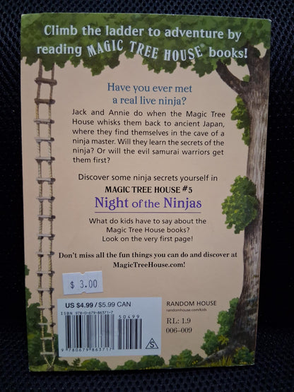 Magic Tree House #5: Night Of The Ninjas - Heaven's Roaring Boutique
