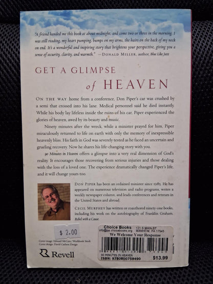 90 Minutes In Heaven: A True Story Of Death And Life - Heaven's Roaring Boutique