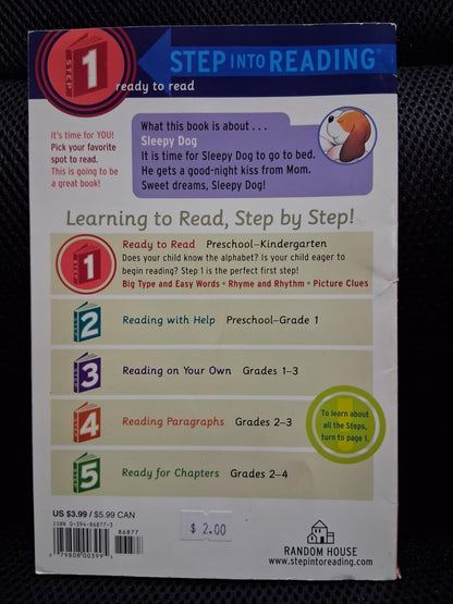 Sleepy Dog (Step Into Reading Step 1) - Heaven's Roaring Boutique