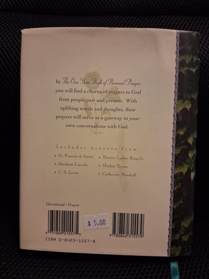 The One Year Book Of Personal Prayer - Heaven's Roaring Boutique