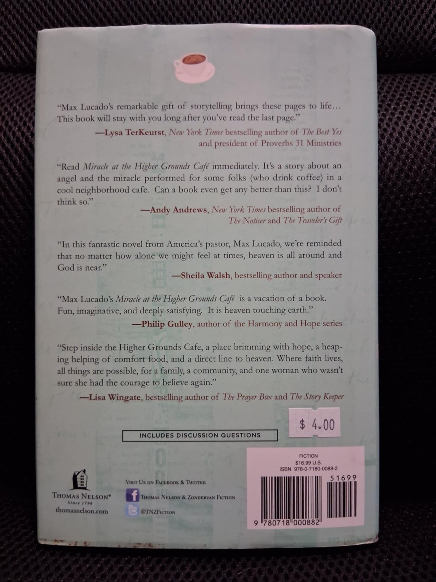 Miracle At The Higher Grounds Cafe: A Heavenly Novel