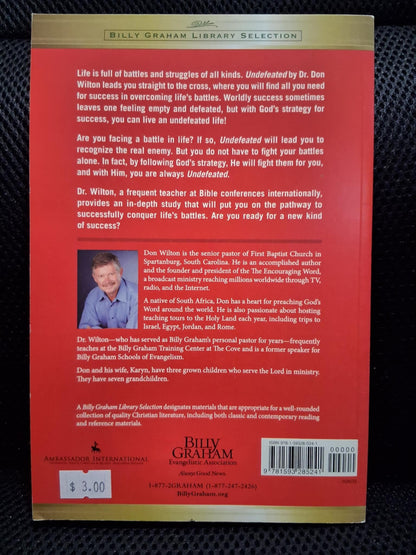 Undefeated: God's Strategy For Successful Living - Heaven's Roaring Boutique