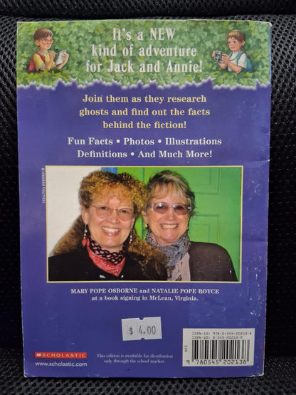 Magic Tree House Fact Tracker Research Guide: Ghosts (A Nonfiction Companion To A Good Night For Ghosts) - Heaven's Roaring Boutique