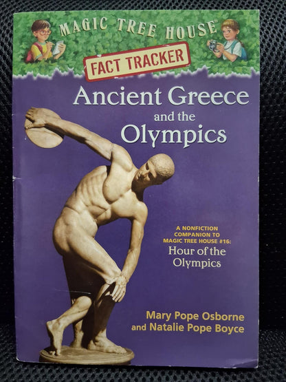 Magic Tree House Fact Tracker: Ancient Greece And The Olympics (A Nonfiction Companion To Magic Tree House #16 Hour Of The Olympics) - Heaven's Roaring Boutique