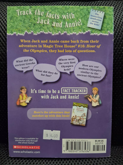 Magic Tree House Fact Tracker: Ancient Greece And The Olympics (A Nonfiction Companion To Magic Tree House #16 Hour Of The Olympics) - Heaven's Roaring Boutique