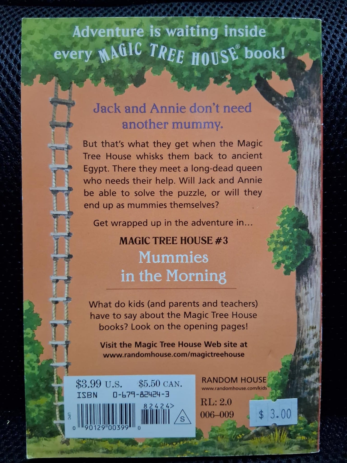 Magic Tree House #3: Mummies In The Morning