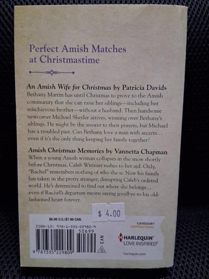 An Amish Wife For Christmas & Amish Christmas Memories - Heaven's Roaring Boutique
