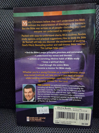 How To Study The Bible For Yourself (Revised And Expanded Edition) - Heaven's Roaring Boutique