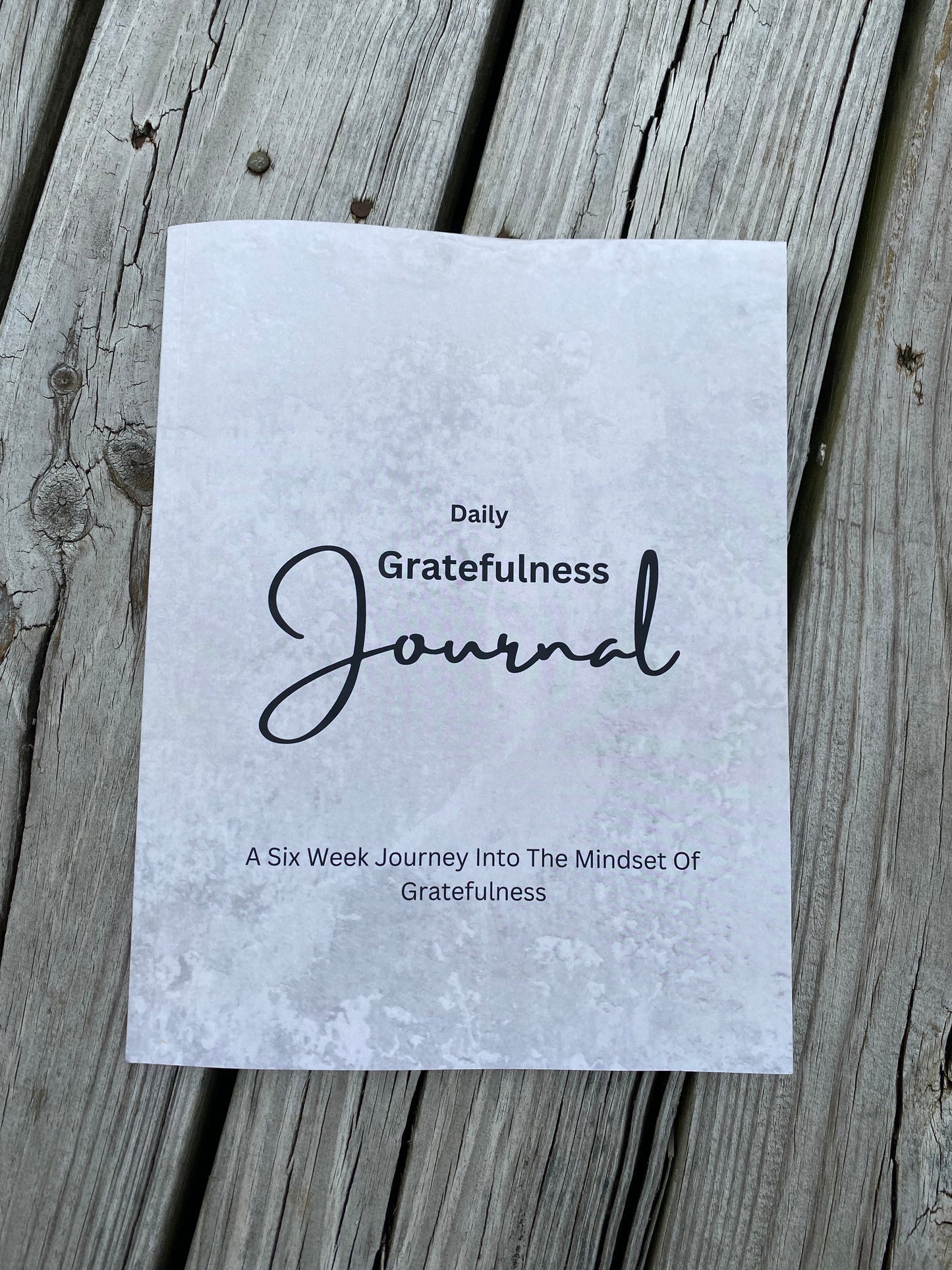 Daily Gratefulness Journal: A Six Week Journey Into The Mindset Of Gratefulness | journal | book, christian books, christian journal, grateful, grateful journal, grateful mindset, gratefulness, gratefulness journal, Journal, mindset | Heaven's Roaring Boutique