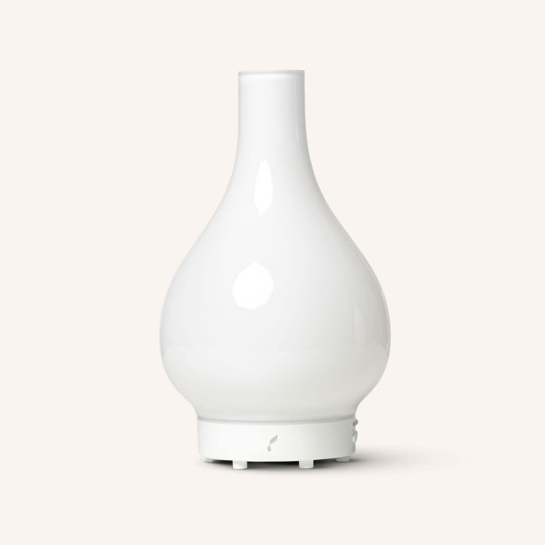 Young Living Essential Oil Diffuser - Lucia | essential oil diffuser | baby shower gifts, dad gifts, essential oil diffuser, essential oil diffusers, essential oil diffusers for kids, Father's Day gifts, gifts, gifts for babies, gifts for dad, gifts for mom, gifts for new moms, gifts for teachers, housewarming gifts, kitchen gifts, lucia diffuser, men's gifts, mom gifts, mother's day gifts, teacher gifts, wedding gifts, white diffuser, white essential oil diffuser, young living, young living diffuser, young