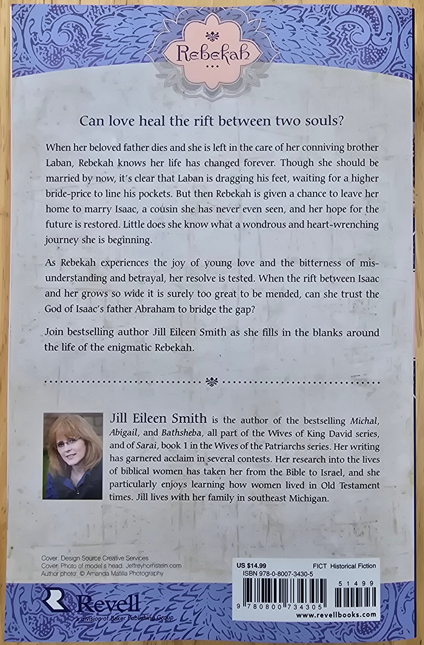 Rebekah: A Novel (Wives Of The Patriarchs Book Two) — by Jill Eileen Smith