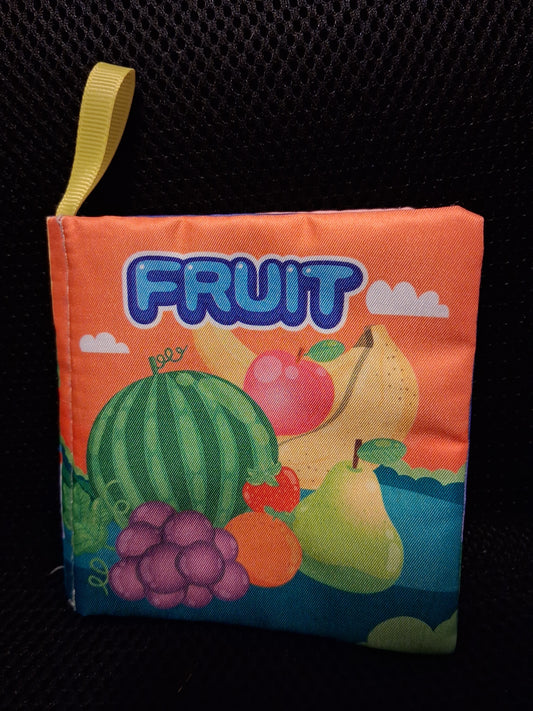 Crinkly Fabric Baby Book: Fruit
