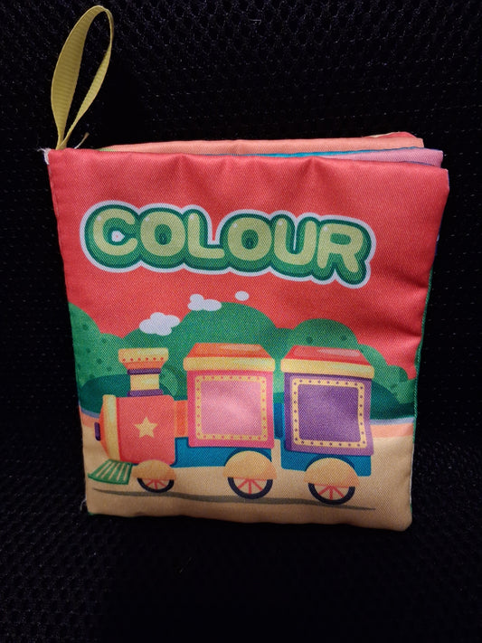 Crinkly Fabric Baby Book: Colour