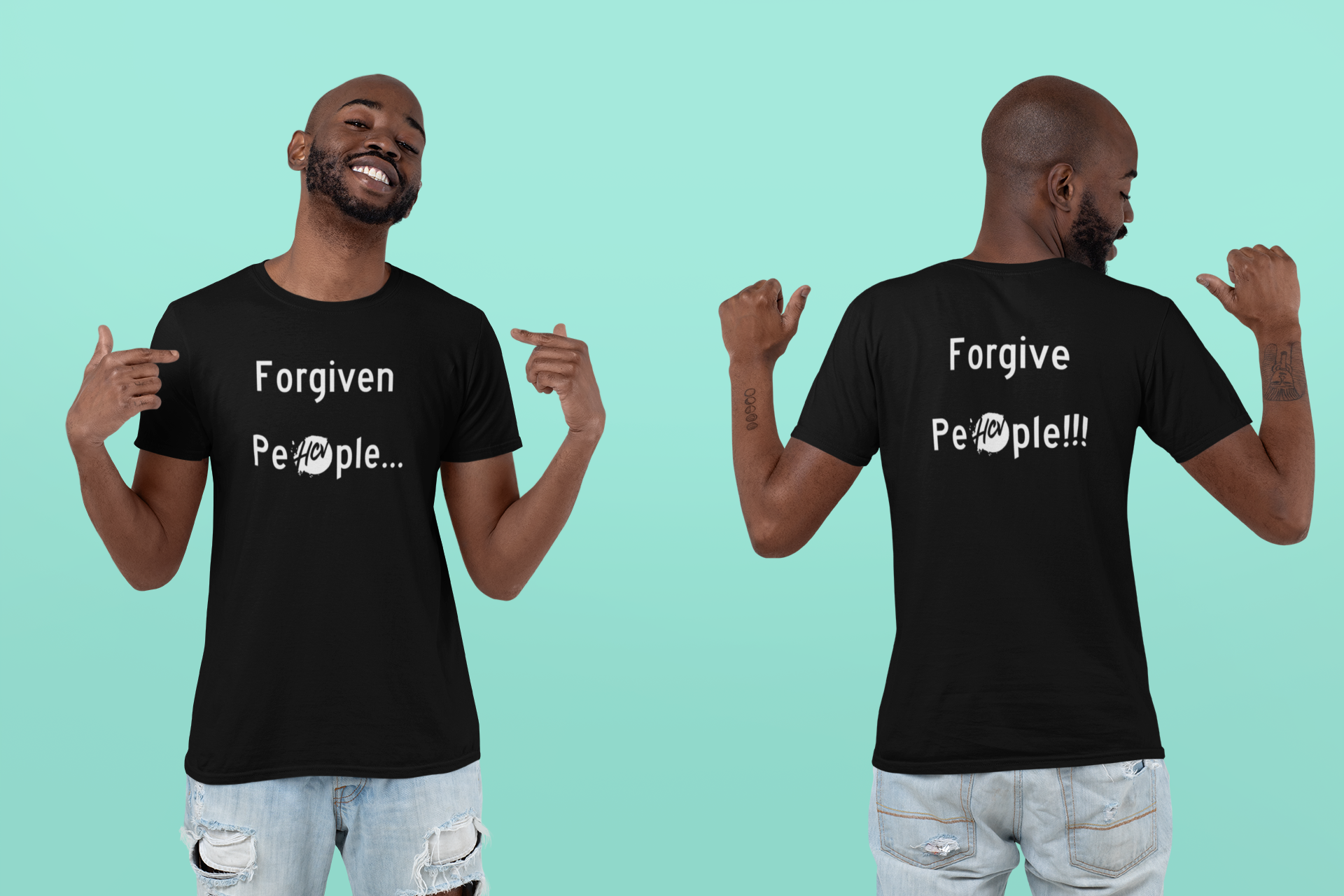 Forgiven People, Forgive People - Hub City Vineyard Church Graphic Tee - Hub City Tees & More