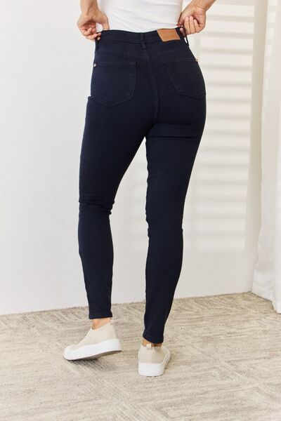 Judy Blue Full Size Garment Dyed Tummy Control Skinny Jeans - Heaven's Roaring Boutique