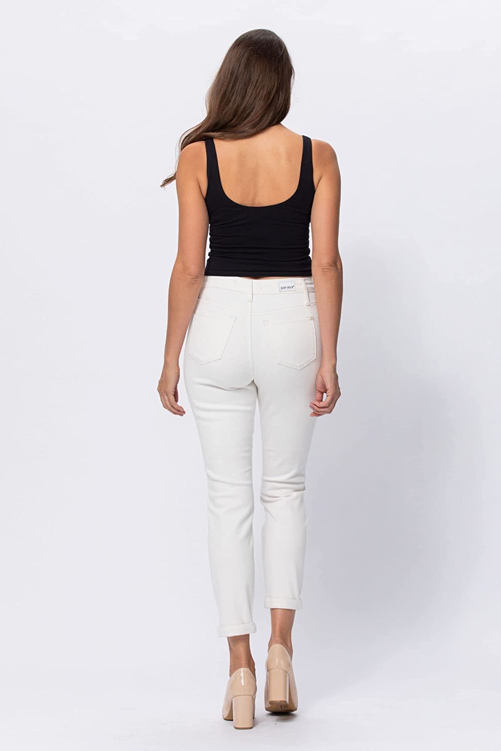 Judy Blue Plus Size White Boyfriend Jeans | JEANS | blue jeans, boyfriend jeans, denim, jeans, Judy Blue, judy blue boyfriend jeans, judy blue denim, judy blue jeans, plus size, plus size jeans, plus size judy blue jeans, white, white boyfriend jeans, white jeans, white judy blue boyfriend jeans, white pants | Judy Blue