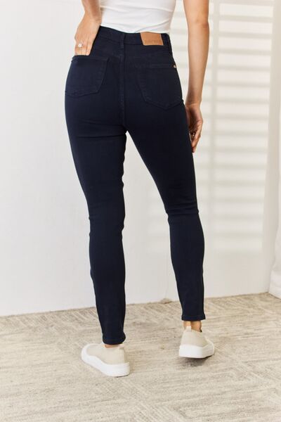 Judy Blue Full Size Garment Dyed Tummy Control Skinny Jeans - Heaven's Roaring Boutique