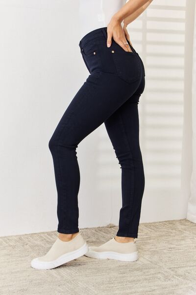 Judy Blue Full Size Garment Dyed Tummy Control Skinny Jeans - Heaven's Roaring Boutique