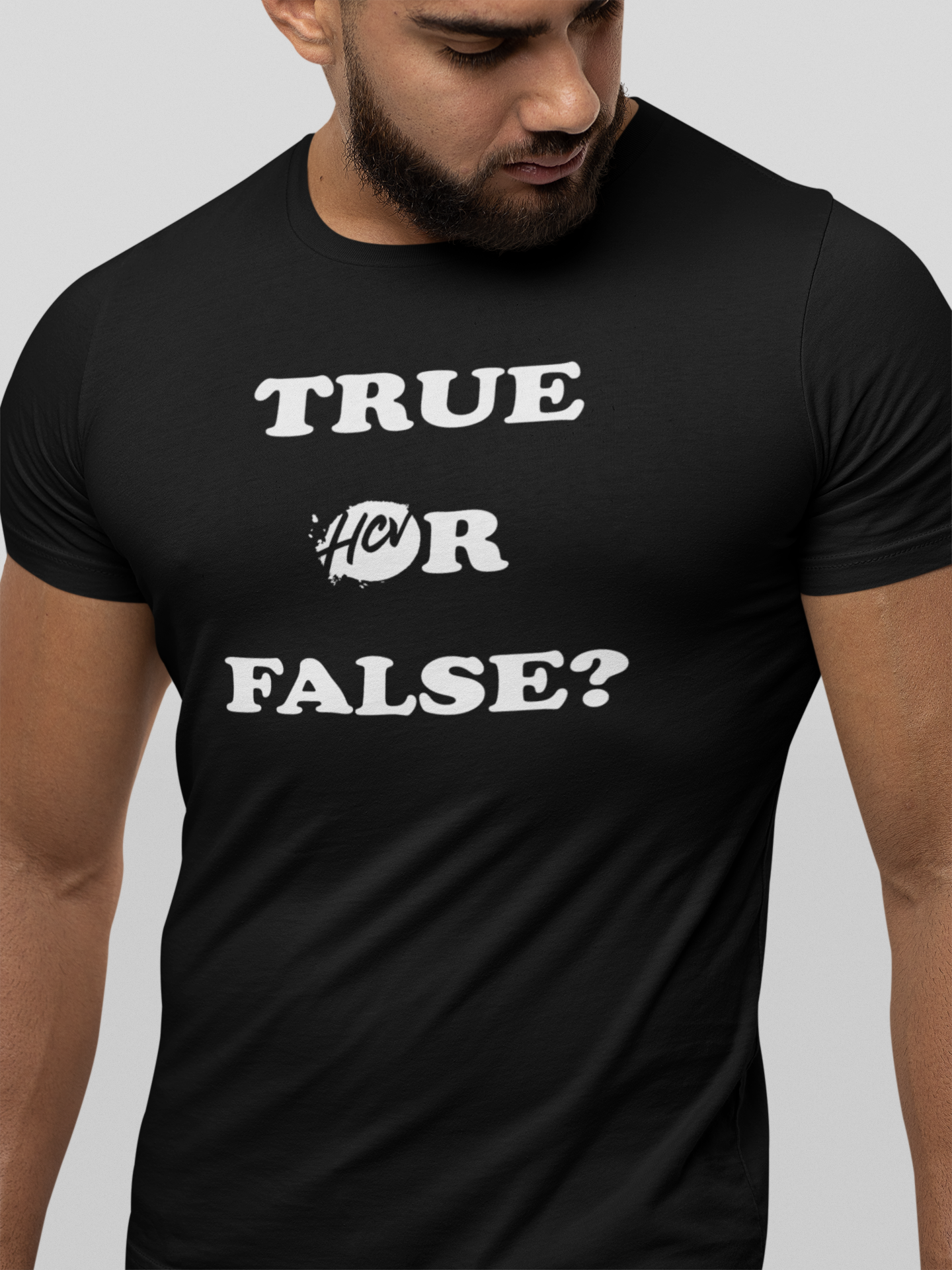 True Or False - Hub City Vineyard Church Graphic Tee | graphic tee | church shirt, graphic tee, hcv, hcv shirt, hcv shirts, hcv true or false, hcv true or false shirt, hub city, hub city church shirt, hub city shirt, Hub City Vineyard, hub city vineyard church shirt, hub city vineyard shirt, hub city vineyard shirts, True or false, true or false shirt | Hub City Tees & More